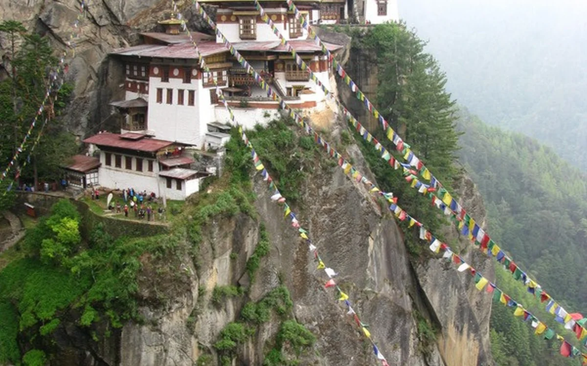 Tiger's Nest Monastery in Bhutan